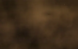 Bronze Deep Field Nebula III — dark black, brown and orange galaxy background, variation III