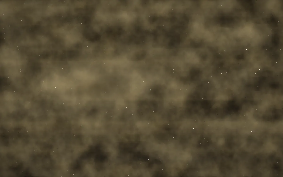 Champagne Halo Nebula — dark black and yellow galaxy background