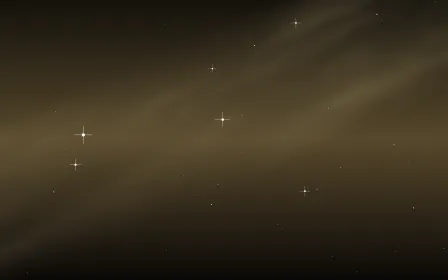 Champagne Halo Star Veil — dark black, brown and yellow galaxy background
