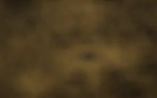 Cinder & Gold Nebula II — dark black, brown and gold galaxy background, variation II