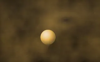 Cinder & Gold Planetfall — dark black, brown and gold galaxy background