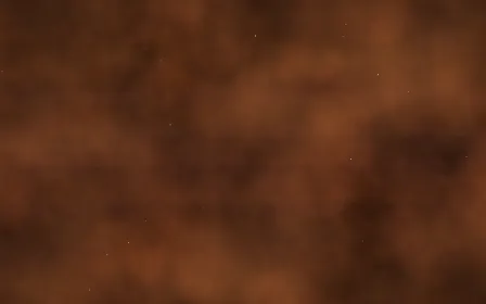 Copper Veil Nebula — dark black, brown and orange galaxy background