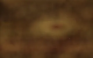 Crimson & Gilt Nebula III — dark black, brown and gold galaxy background, variation III