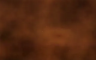 Ember Core Nebula — dark black, brown and orange galaxy background