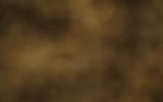 Galactic Core Nebula II — dark black, brown and orange galaxy background, variation II