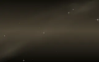 Ivory Dust Star Veil — dark black, brown and beige galaxy background