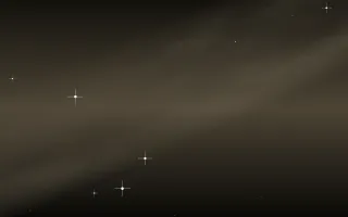 Ivory Dust Star Veil III — dark black, brown and beige galaxy background, variation III