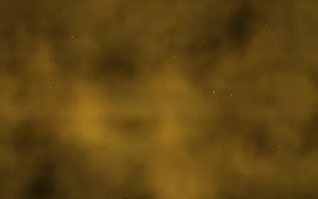 Marigold Arm Nebula — dark black, orange and gold galaxy background