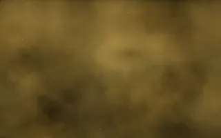 Midas Drift Nebula III — dark black, gold and yellow galaxy background, variation III