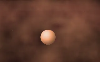 Rose Gold Reef Planetfall II — dark black, red and orange galaxy background, variation II