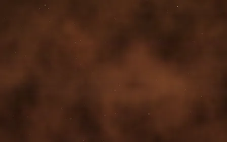 Russet Halo Nebula — dark black, brown and orange galaxy background