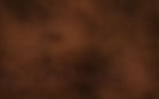 Russet Halo Nebula II — dark black, brown and orange galaxy background, variation II