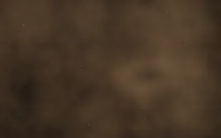Sepia Drift Nebula — dark black, brown and orange galaxy background