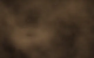 Sepia Drift Nebula III — dark black, brown and orange galaxy background, variation III
