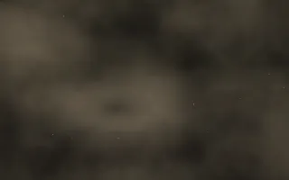 Smoky Quartz Nebula — dark black, brown and orange galaxy background