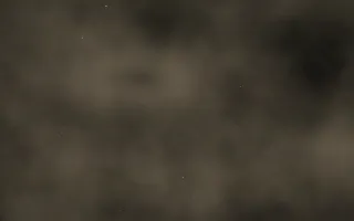Smoky Quartz Nebula III — dark black, brown and orange galaxy background, variation III