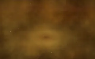 Solar Forge Nebula — dark black, brown and gold galaxy background
