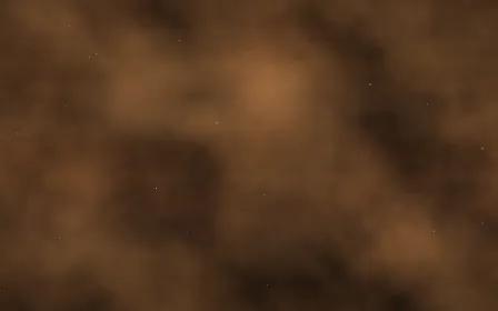 Tawny Bulge Nebula — dark black and orange galaxy background