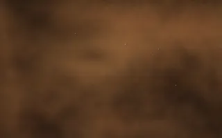 Tawny Bulge Nebula II — dark black and orange galaxy background, variation II