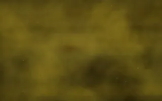 Topaz Current Nebula — dark black and gold galaxy background