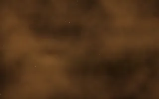 Whiskey Nebula Nebula — dark black, brown and orange galaxy background