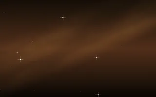 Whiskey Nebula Star Veil II — dark black, brown and orange galaxy background, variation II