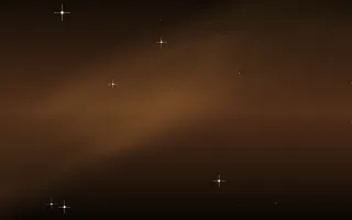 Whiskey Nebula Star Veil III — dark black, brown and orange galaxy background, variation III