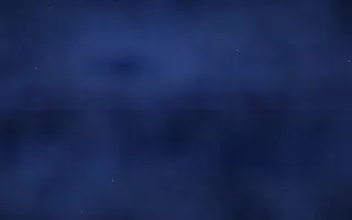 Abyssal Sapphire Nebula — dark black and blue galaxy background
