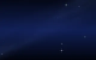 Abyssal Sapphire Star Veil — dark black and blue galaxy background