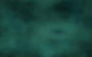 Arctic Aurora Nebula II — dark black, teal and green galaxy background, variation II