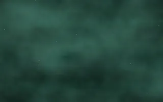 Beryl Drift Nebula — dark black and green galaxy background