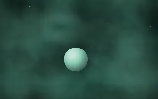 Beryl Drift Planetfall — dark black and green galaxy background