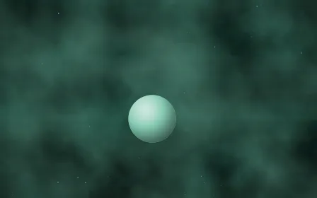 Beryl Drift Planetfall — dark black and green galaxy background