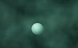 Beryl Drift Planetfall III — dark black and green galaxy background, variation III