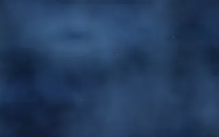 Bluebird Field Nebula II — dark black and blue galaxy background, variation II