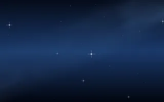 Bluebird Field Star Veil II — dark black and blue galaxy background, variation II