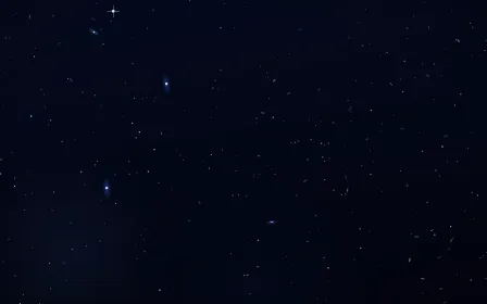 Cobalt Reef Deep Field — dark black and blue galaxy background