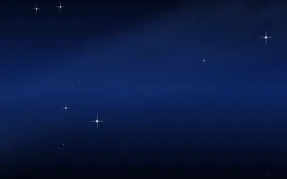 Cobalt Reef Star Veil — dark black and blue galaxy background
