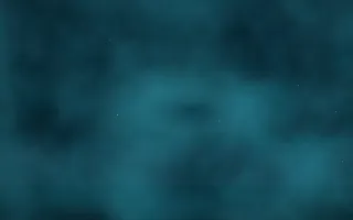 Cold Cathode Nebula — dark black and teal galaxy background