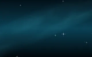 Cold Cathode Star Veil III — dark black, blue and teal galaxy background, variation III