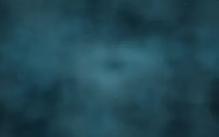 Cryo Geyser Nebula II — dark black and teal galaxy background, variation II