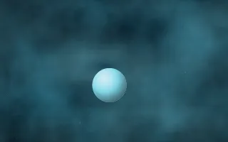 Cryo Geyser Planetfall — dark black and teal galaxy background