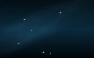 Deep Fathom Star Veil III — dark black and blue galaxy background, variation III