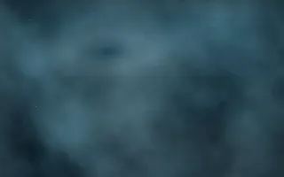 Frost Spire Nebula II — dark black, blue and teal galaxy background, variation II