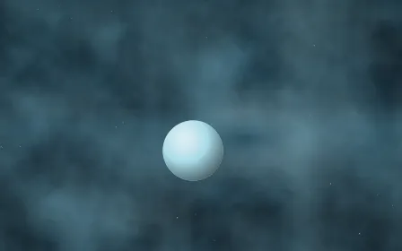 Frost Spire Planetfall — dark black, blue and teal galaxy background