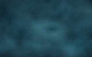 Glacial Drift Nebula II — dark black, blue and teal galaxy background, variation II