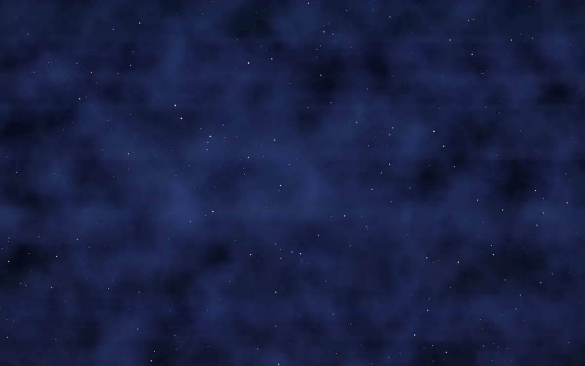 Indigo Trench Nebula — dark black and blue galaxy background