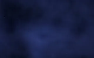 Indigo Trench Nebula III — dark black and blue galaxy background, variation III