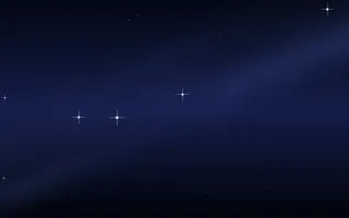 Indigo Trench Star Veil — dark black and blue galaxy background