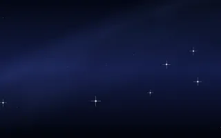 Indigo Trench Star Veil III — dark black and blue galaxy background, variation III